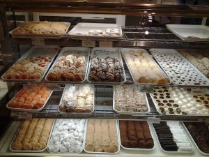 Display filled with yummy Treats from Yori’s Church Street Bakery from Yori’s Church Street Bakery in West Chester, PA